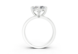Elva Solitaire 3mm Enagaement Ring
