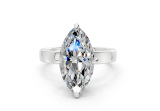 Elva Solitaire 3mm Enagaement Ring