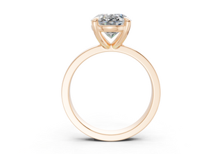 Elva Solitaire 3mm Enagaement Ring