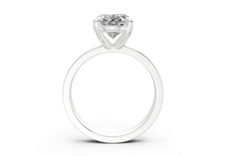 Elva Solitaire 3mm Enagaement Ring