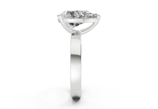 Elva Solitaire 3mm Enagaement Ring