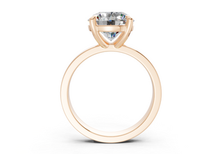 Elva Solitaire 3mm Enagaement Ring