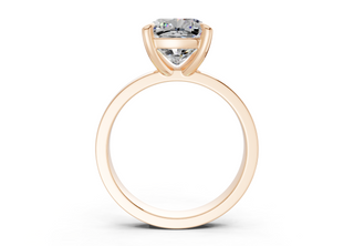 Elva Solitaire 3mm Enagaement Ring