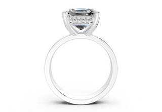 Orina Solitaire 4mm Enagaement Ring