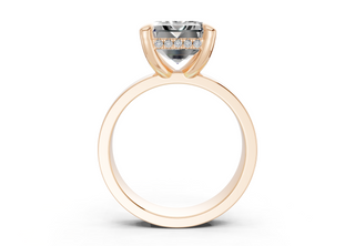 Orina Solitaire 4mm Enagaement Ring