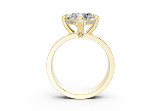 Orina Solitaire 4mm Enagaement Ring