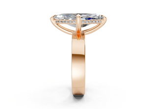 Orina Solitaire 4mm Enagaement Ring