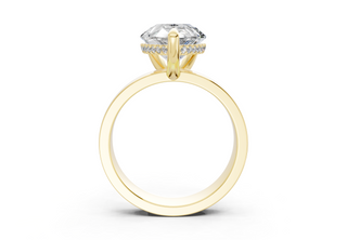 Orina Solitaire 4mm Enagaement Ring