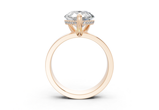 Orina Solitaire 4mm Enagaement Ring