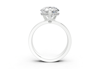 Orina Solitaire 4mm Enagaement Ring