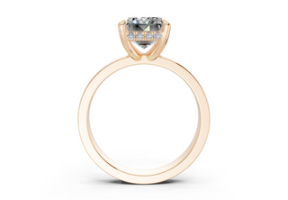 Cyra Solitaire 3mm Enagaement Ring