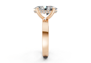 Cyra Solitaire 3mm Enagaement Ring