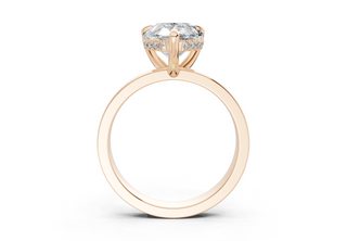 Cyra Solitaire 3mm Enagaement Ring