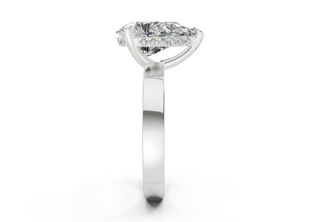 Cyra Solitaire 3mm Enagaement Ring