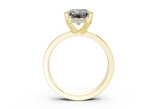 Cyra Solitaire 3mm Enagaement Ring