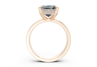 Cyra Solitaire 3mm Enagaement Ring