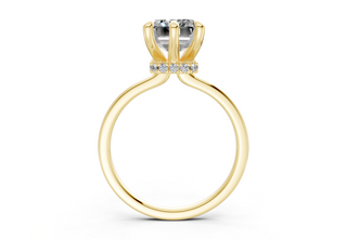 Ione Solitaire 1.8mm Enagaement Ring