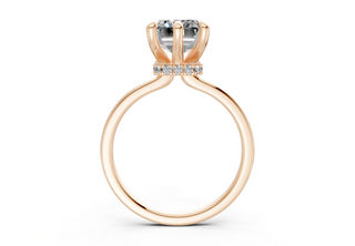 Ione Solitaire 1.8mm Enagaement Ring