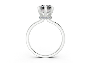 Ione Solitaire 1.8mm Enagaement Ring