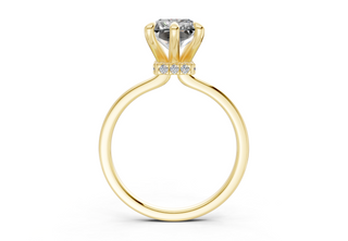 Ione Solitaire 1.8mm Enagaement Ring