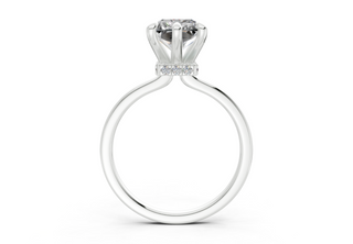 Ione Solitaire 1.8mm Enagaement Ring