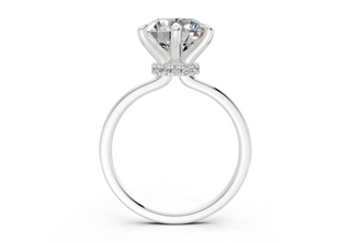 Ione Solitaire 1.8mm Enagaement Ring