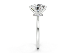 Ione Solitaire 1.8mm Enagaement Ring