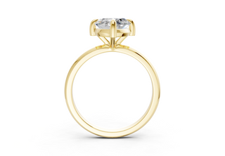 Arielle Solitaire 2mm Enagaement Ring