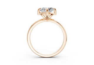 Arielle Solitaire 2mm Enagaement Ring