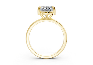 Arielle Solitaire 2mm Enagaement Ring
