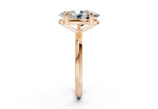 Arielle Solitaire 1.8mm Enagaement Ring