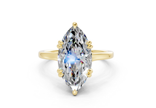 Aurea Solitaire 1.8mm Enagaement Ring
