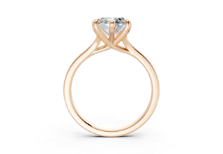 Aurea Solitaire 1.8mm Enagaement Ring