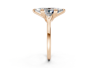 Aurea Solitaire 1.8mm Enagaement Ring