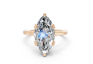 Aurea Solitaire 1.8mm Enagaement Ring