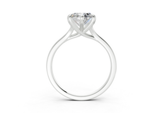 Aurea Solitaire 1.8mm Enagaement Ring