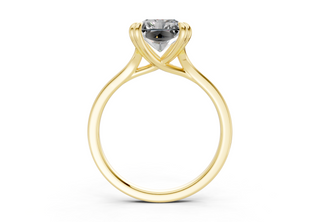 Aurea Solitaire 1.8mm Enagaement Ring