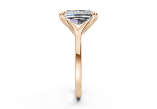 Aurea Solitaire 1.8mm Enagaement Ring