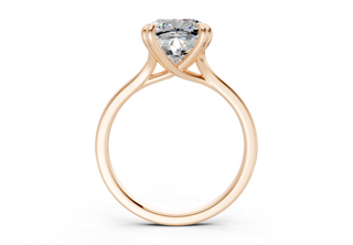 Aurea Solitaire 1.8mm Enagaement Ring