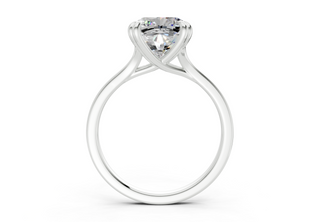 Aurea Solitaire 1.8mm Enagaement Ring