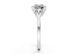 Aurea Solitaire 1.8mm Enagaement Ring