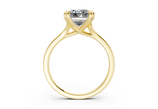 Aurea Solitaire 1.8mm Enagaement Ring