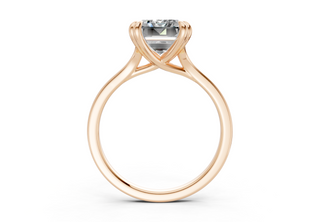 Aurea Solitaire 1.8mm Enagaement Ring