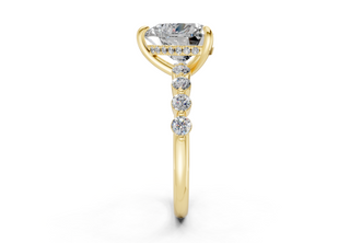 Damira Solitaire 2mm Enagaement Ring
