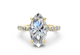 Damira Solitaire 2mm Enagaement Ring