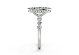 Damira Solitaire 2mm Enagaement Ring