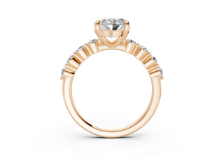 Damira Solitaire 2mm Enagaement Ring