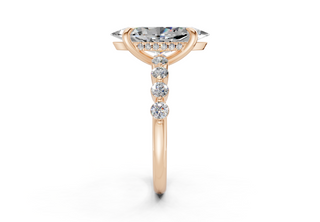 Damira Solitaire 2mm Enagaement Ring