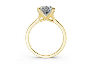 Aurea Solitaire 1.8mm Enagaement Ring