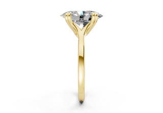 Aurea Solitaire 1.8mm Enagaement Ring